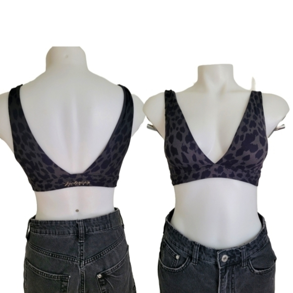 Victoria's Secret Leopard Print V-Neck Bralette